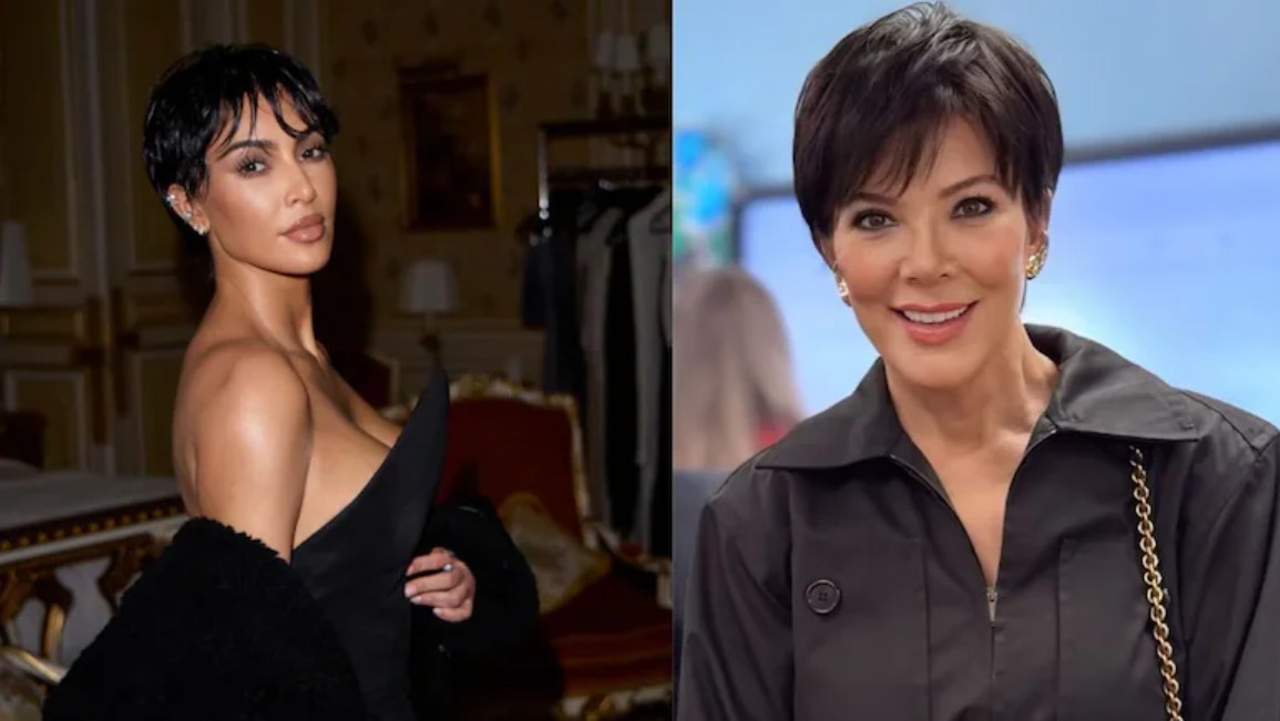 Kim Kardashian Stuns with Kris Jenner-Inspired Pixie Cut at Paris Fashion Week