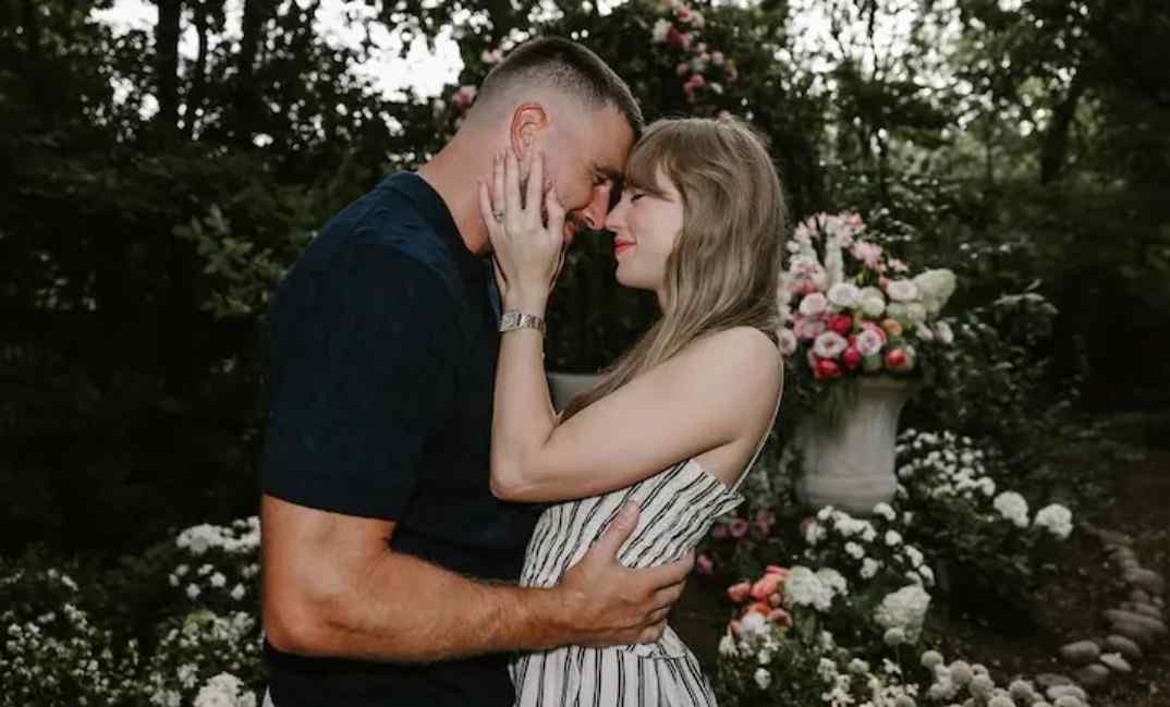 Taylor Swift Says Travis Kelce “Crushed It” With Surprise Proposal on Album Release Day