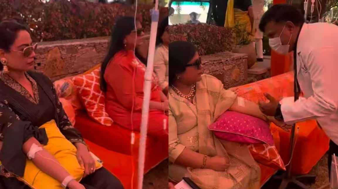 IV Bars at Indian Weddings: A New Luxury Trend Sparked by Viral Video